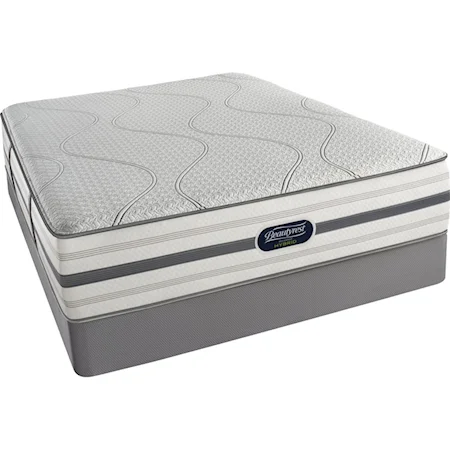 Twin Firm Hybrid Mattress and Low Profile Foundation